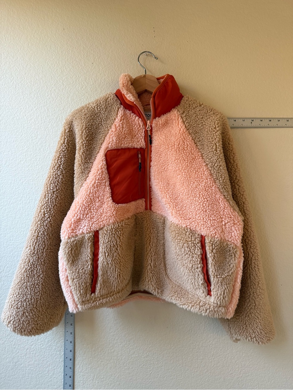 Stoic Sherpa Fleece Jacket Size XS